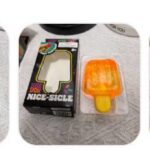 Gold Glitter Nice Sicle