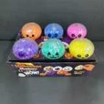 Halloween Two‑Tone Bead‑Filled Bun