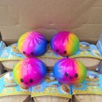 Rainbow Bun Maltose Squishy