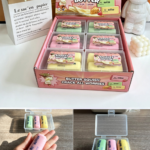 5cm 3‑Color Crispy Butter Stick Squishy