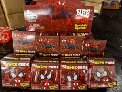 Hulk,Captain America,Spider-Man cube squishy
