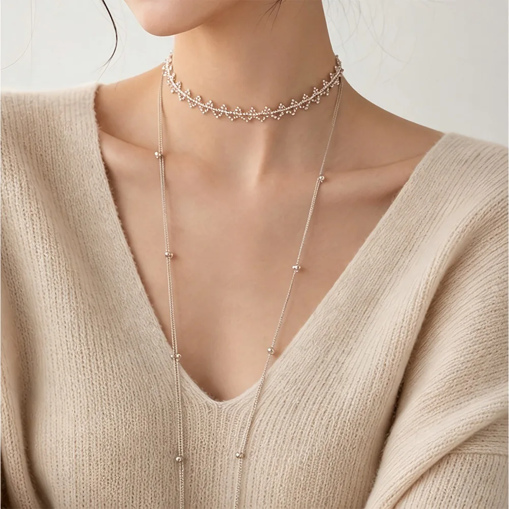 O1CN012gahess4qpI2R3rs_2214616708355-0-cib Sparkling Lace Pearl Tassel Jewelry Set - Image 1