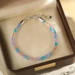 Dopamine Sparkling Multicolour Geometric Bracelet
