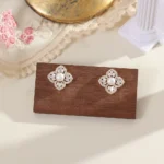 Freshwater Pearl Stud Earrings 02