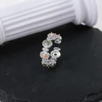 Dopamine Daisy Zircon Open Ring