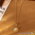 Oil-Painting Two-Tone 3D Pearl Necklace