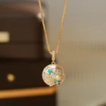 Vintage Flower Pearl Jewelry Set