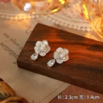 Camellia Stud Earrings