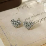 Korean Heart Grape Jewelry Set