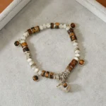 Tiger Eye Gourd Beaded Bracelet
