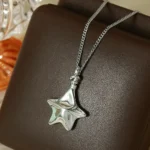 Neo-Chinese Star Five-Point Star Long Necklace