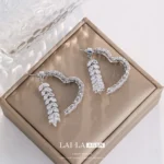 Heart Stud Earrings