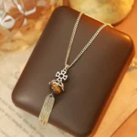 Vintage Maillard Tiger Eye Jewelry Set
