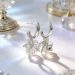 Crystal Grape Stud Earrings