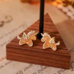 Gold Sparkling Unicorn Clavicle Necklace