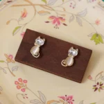 Vintage Rhinestone Stud Earrings