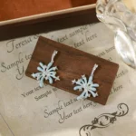 Korean Enamel Firework Stud Earrings