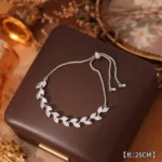 Rhinestone Zircon Cherry Blossom Bracelet