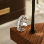 Sparkling Baby's Breath Zircon Ring